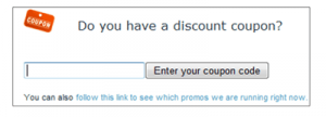 I have a discount coupon, how can I use it?
