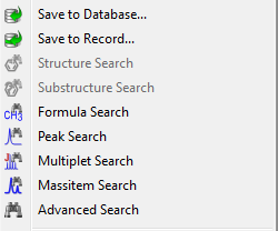 • Advanced Search now appears in the context menu