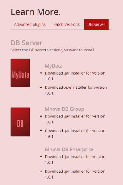 Starting Guide to install Mnova DB Server / MyData