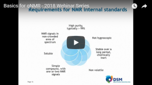 Basics for qNMR – John Gauvin (DSM)