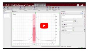 1D 1H NMR in Mnova 12 – extended version