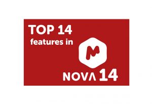 Top 14 features in Mnova 14