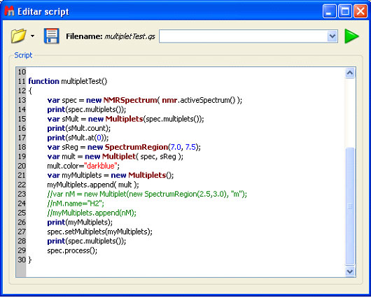 • Ability to assign a specific color to a specific multiplet label via scripting